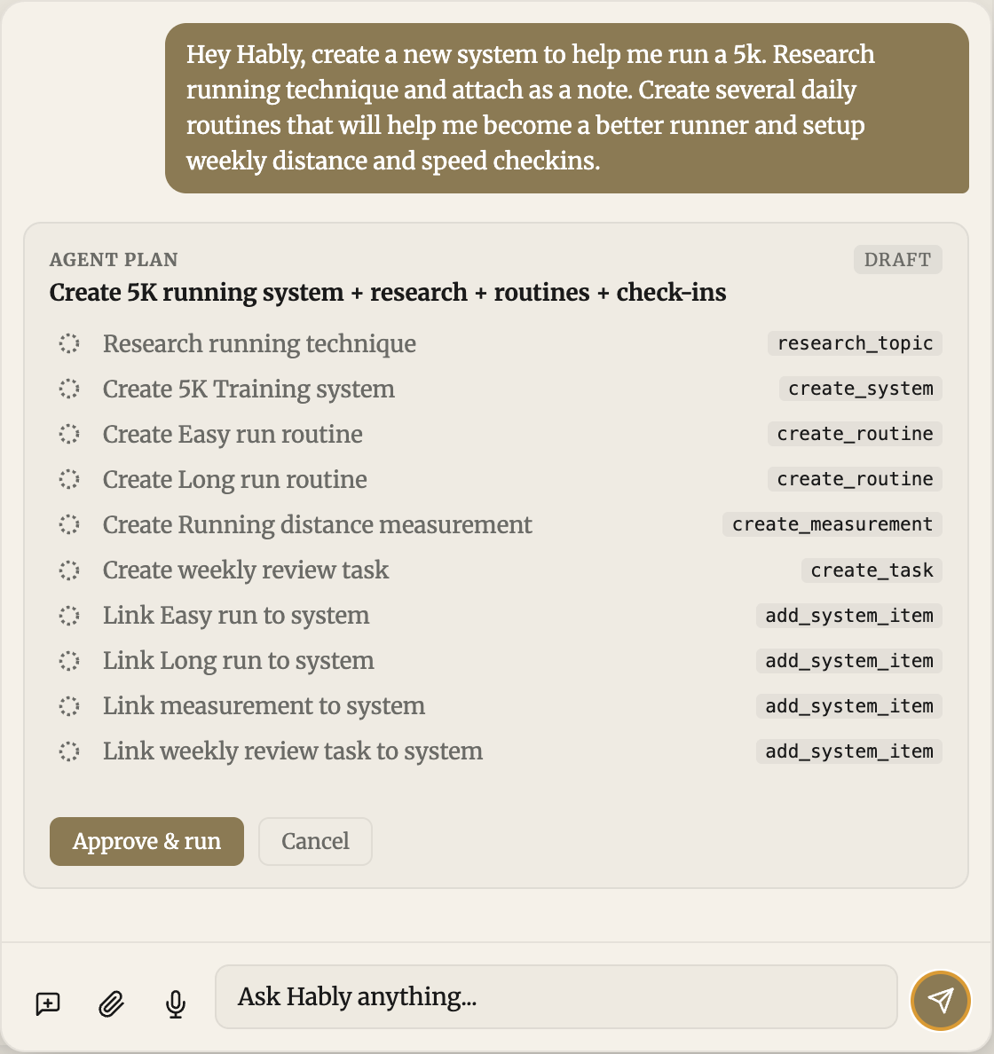 AI Assistant — Chat Interface