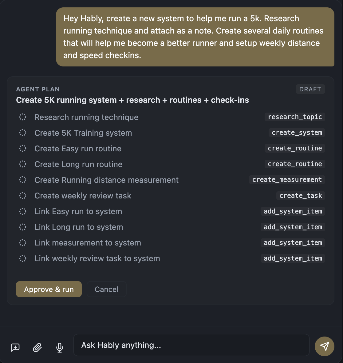 AI Assistant — Chat Interface